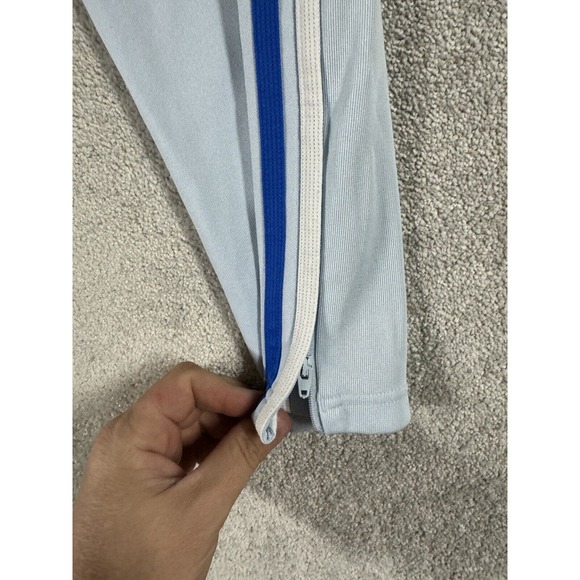 Adidas Women's Tiro‎ 19 Soccer Training Pants Glow Blue/Real Blue Small EUC - Picture 2 of 8